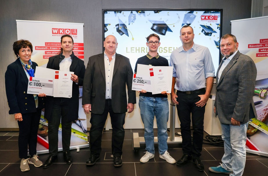 Lehrlingsehrung 2024 - Landesgremium des Baustoff-, Eisen- und Holzhandels