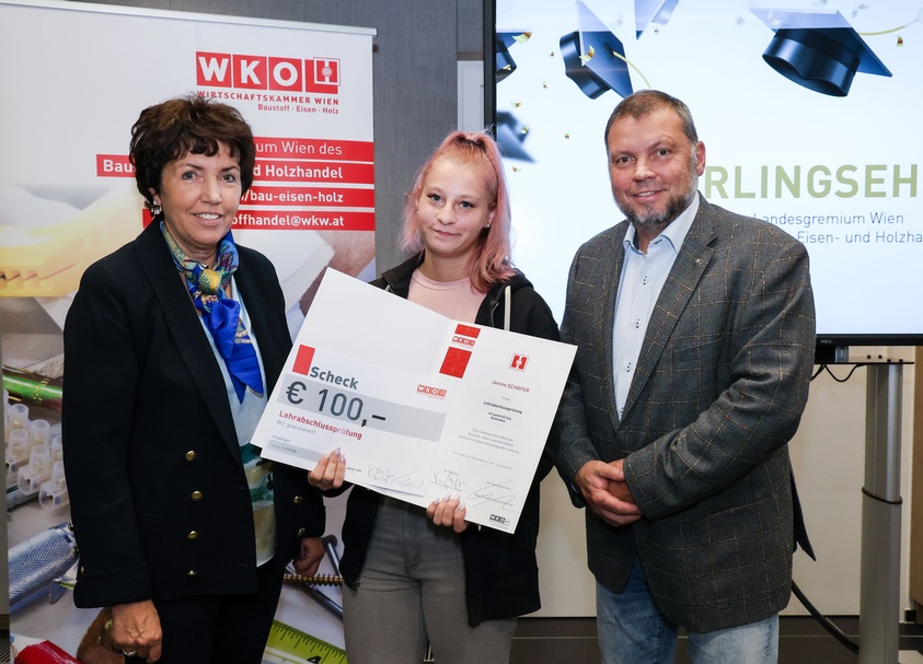 Lehrlingsehrung 2024 - Landesgremium des Baustoff-, Eisen- und Holzhandels