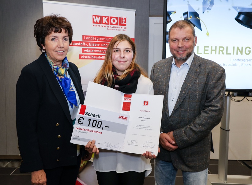 Lehrlingsehrung 2024 - Landesgremium des Baustoff-, Eisen- und Holzhandels