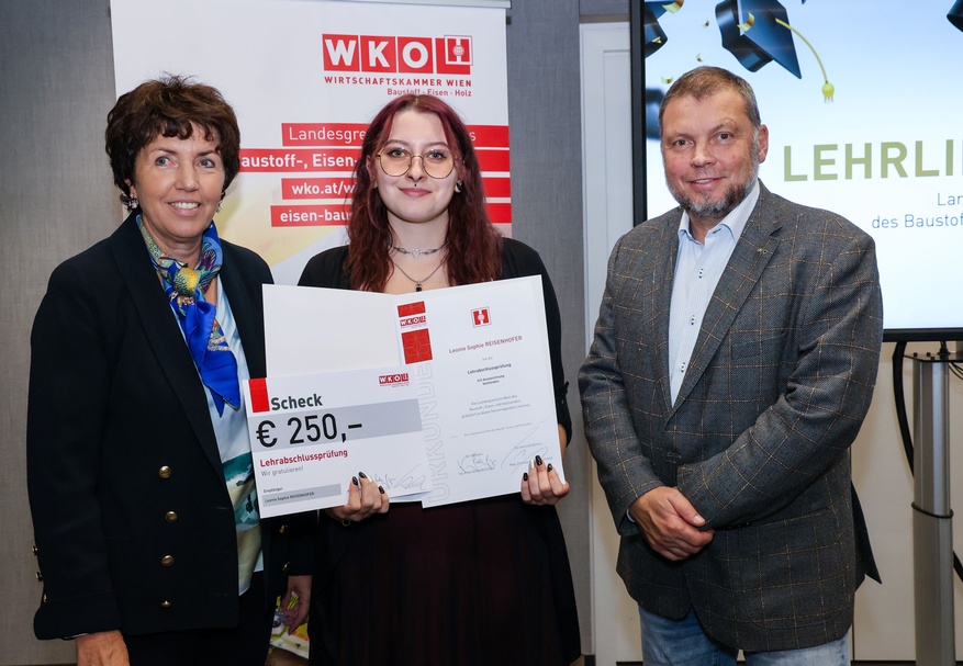 Lehrlingsehrung 2024 - Landesgremium des Baustoff-, Eisen- und Holzhandels