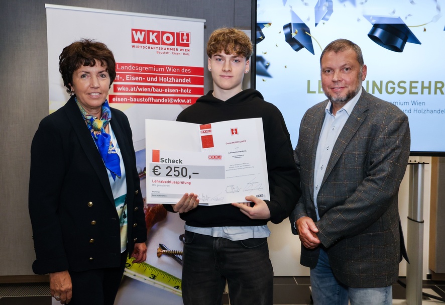 Lehrlingsehrung 2024 - Landesgremium des Baustoff-, Eisen- und Holzhandels