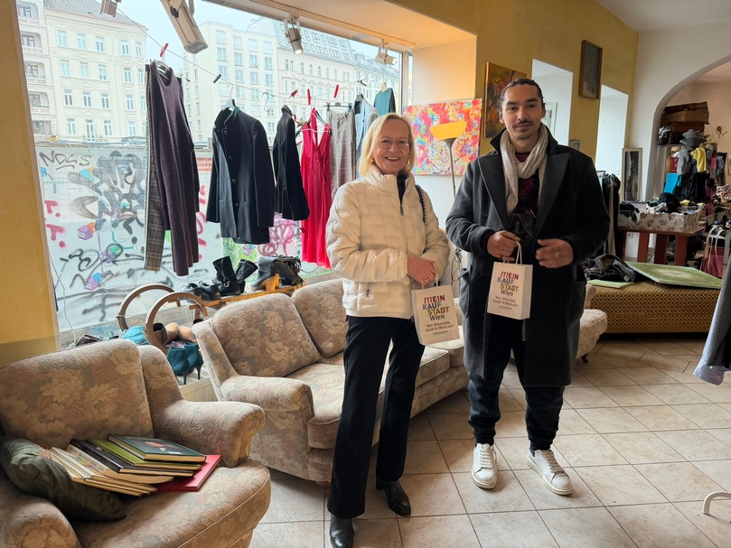 Lichterketten als Dankeschön für Margaretener Betriebe