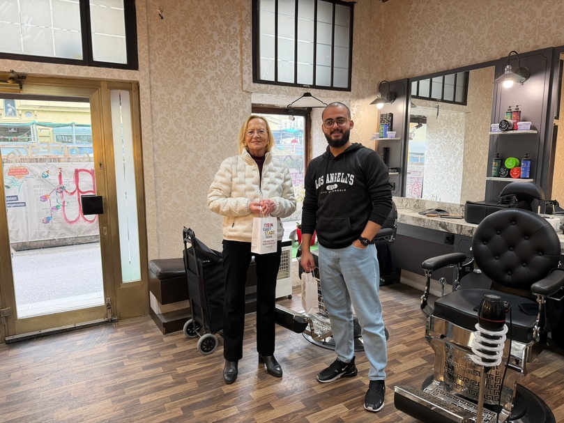 Lichterketten als Dankeschön für Margaretener Betriebe