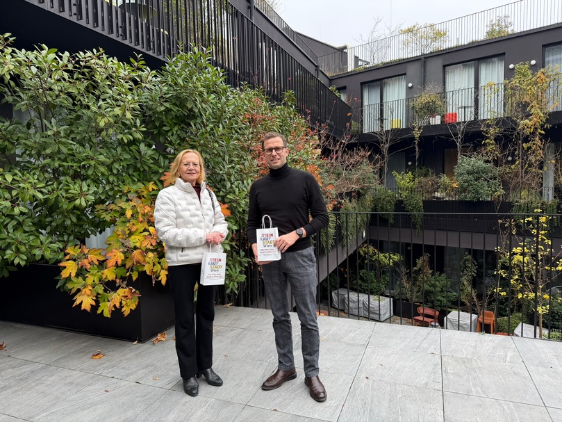 Lichterketten als Dankeschön für Margaretener Betriebe