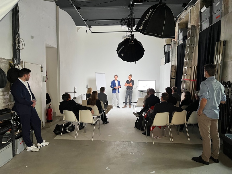 Businesstreffen: Cybersecurity