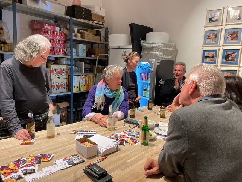 Erstes Businesstreffen mit Bezirksobmann Roland Grafl