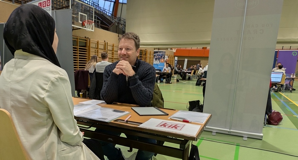 Lehrlings-Speed-Dating an der Fachmittelschule in Wien 23