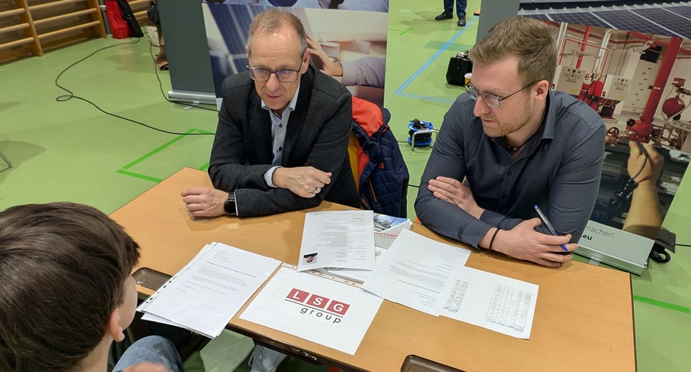 Lehrlings-Speed-Dating an der Fachmittelschule in Wien 23