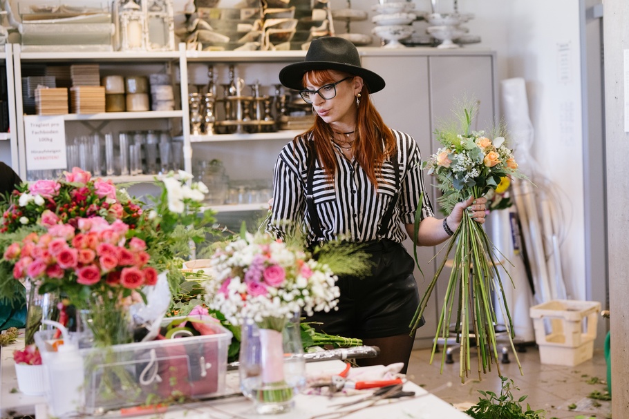 Wiener Landeslehrlingswettbewerb der Floristen - Nachwuchskräfte