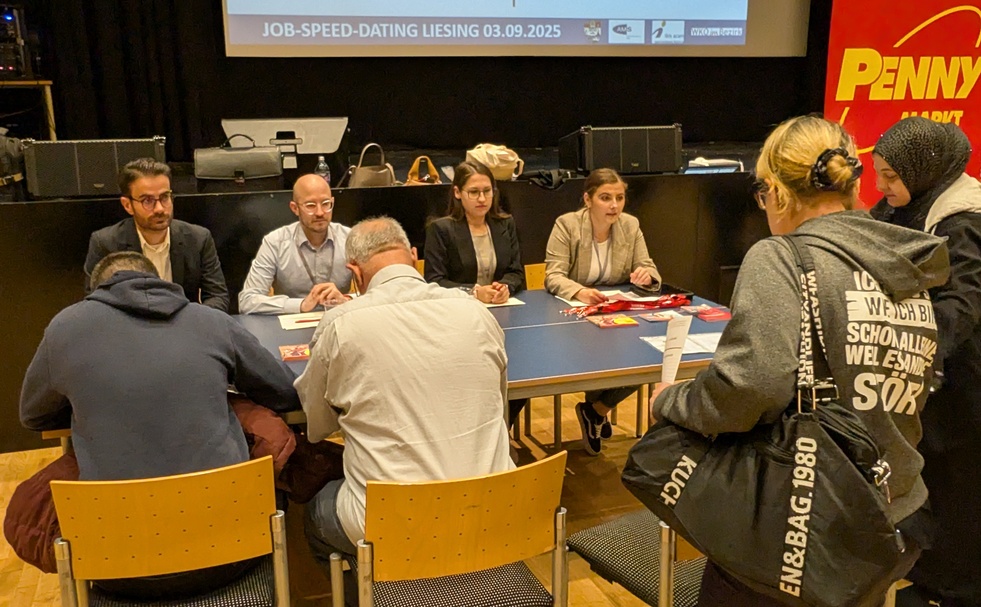 Job-Speed-Dating in Liesing