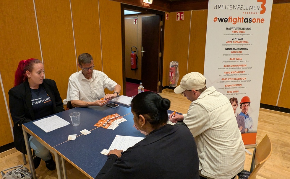 Job-Speed-Dating in Liesing