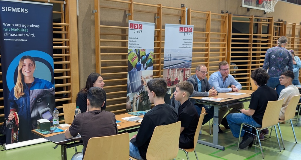 Lehrlings-Speed-Dating 2025 in Liesing