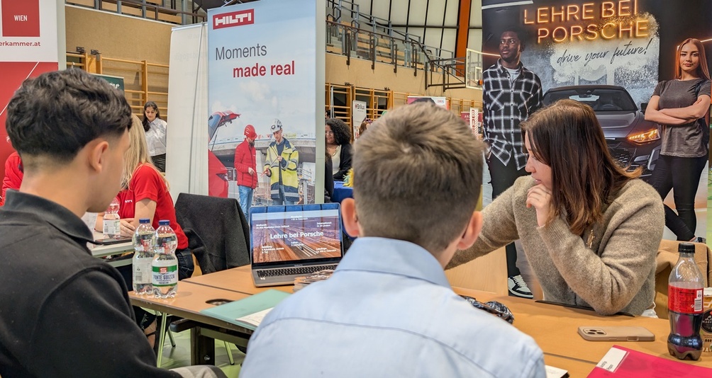 Lehrlings-Speed-Dating 2025 in Liesing