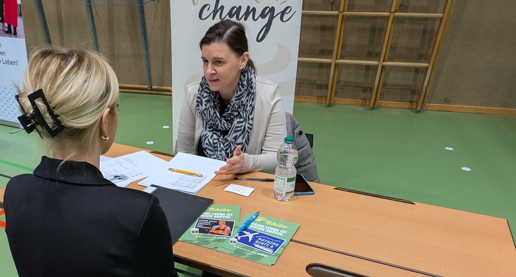Lehrlings-Speed-Dating an der Fachmittelschule in Wien 23