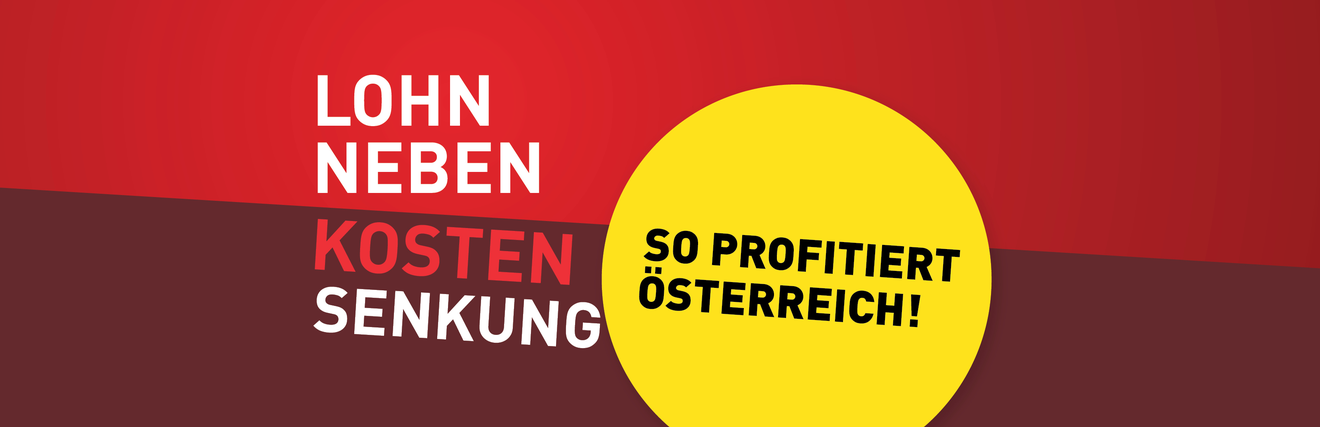 Kampagnensujet Lohnnebenkosten 