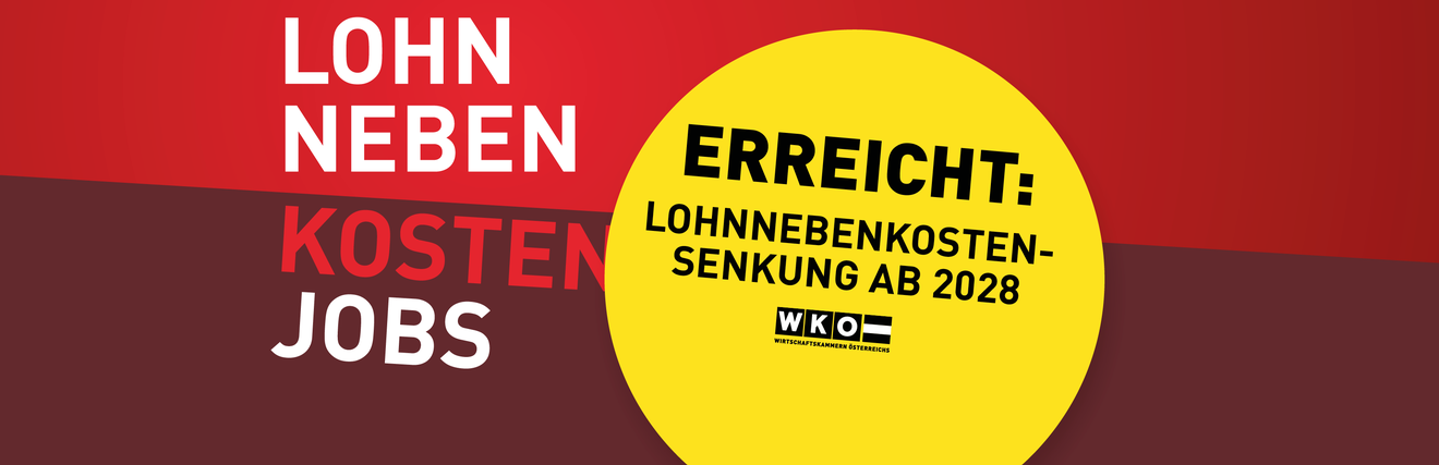 Kampagnensujet Lohnnebenkosten 