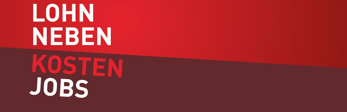 Kampagnensujet Lohnnebenkosten