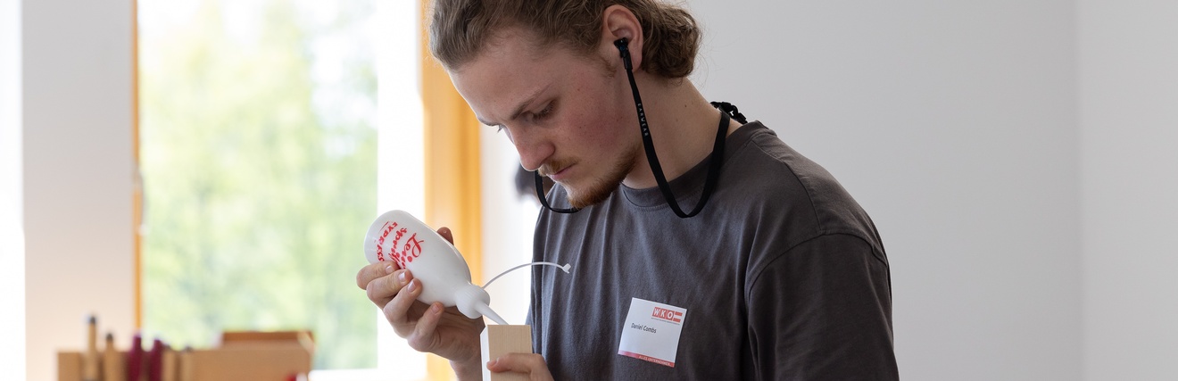 Duale-Akademie-Teilnehmer Daniel Combs.