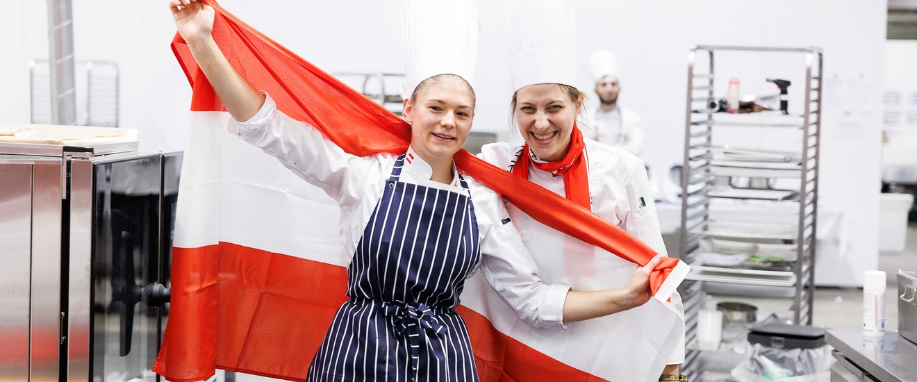 Lisa Schögl und Expertin Veronika Schmidt