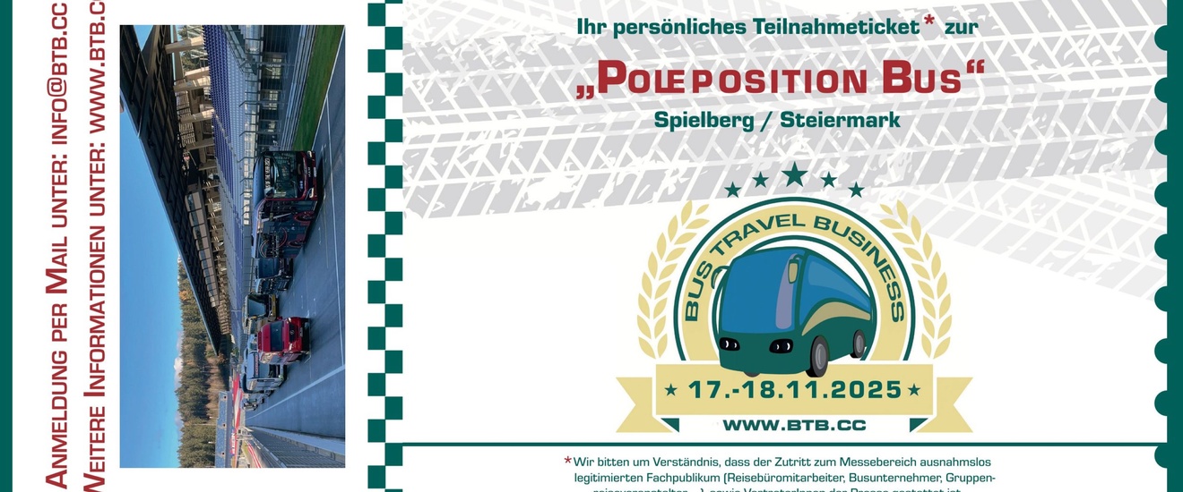 Einladung zur Fachveranstaltung der Bus- und Gruppentouristik in Österreich