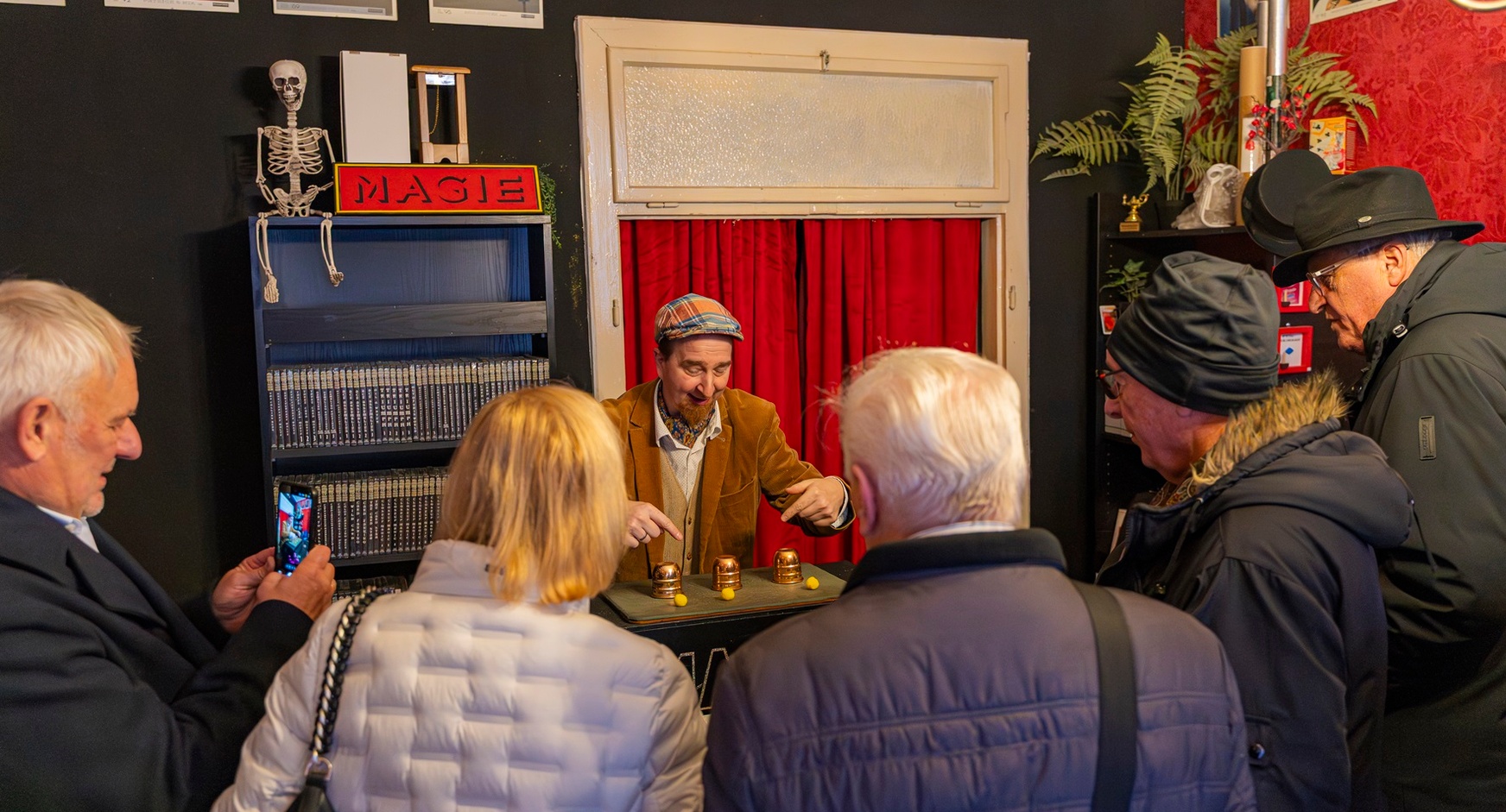 Zauberhafter Unternehmerbesuch