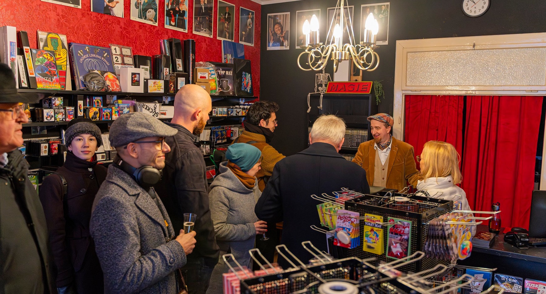 Zauberhafter Unternehmerbesuch