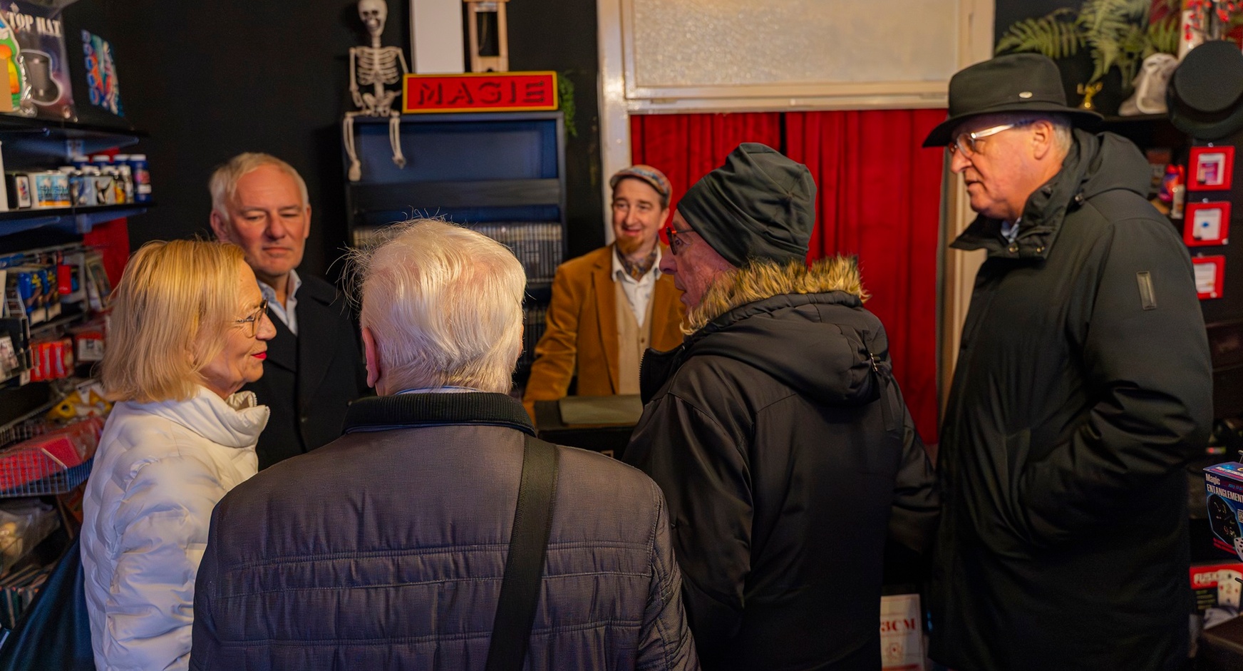 Zauberhafter Unternehmerbesuch