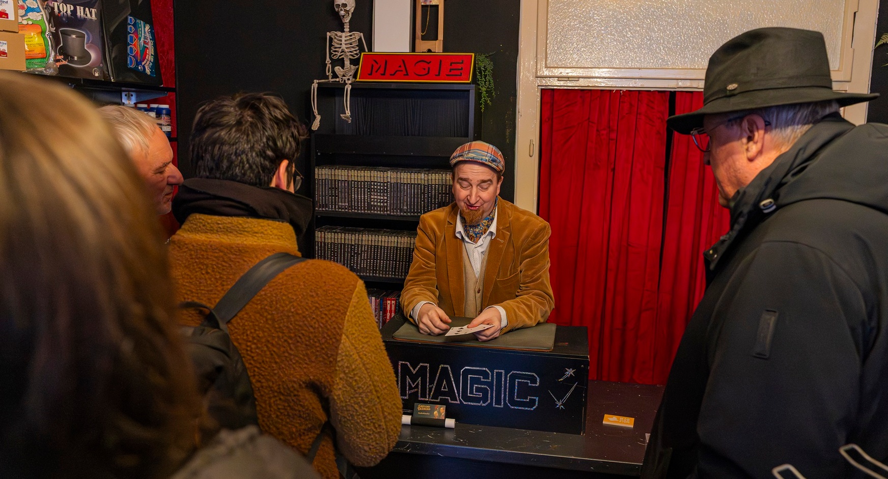 Zauberhafter Unternehmerbesuch