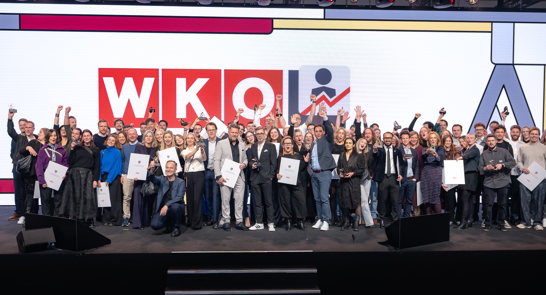 Teilnehmer und Gewinner des AUSTRIACUS  Bundeswerbepreises 2025