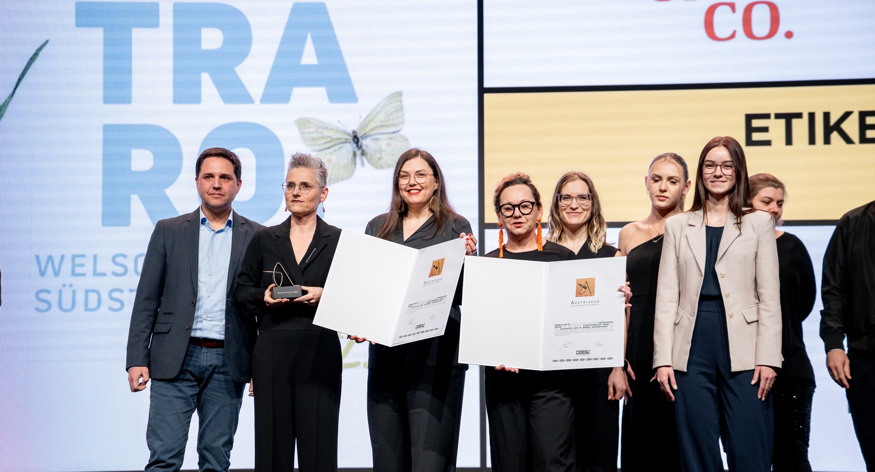 Teilnehmer und Gewinner des AUSTRIACUS  Bundeswerbepreises 2025