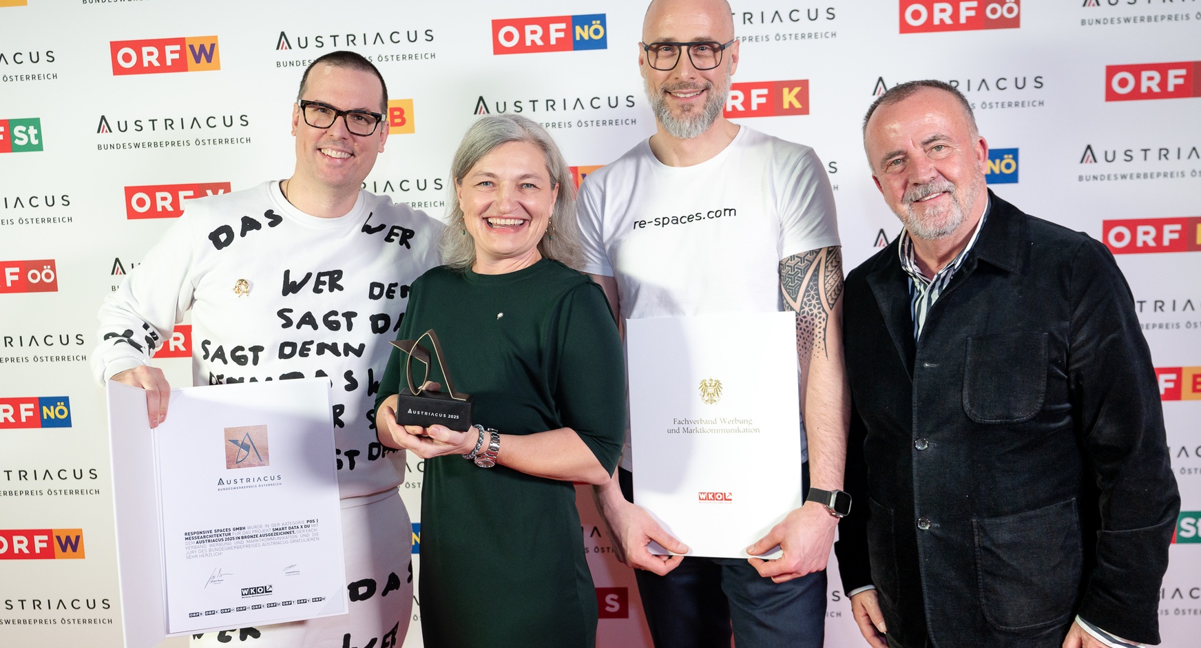 Teilnehmer und Gewinner des AUSTRIACUS  Bundeswerbepreises 2025