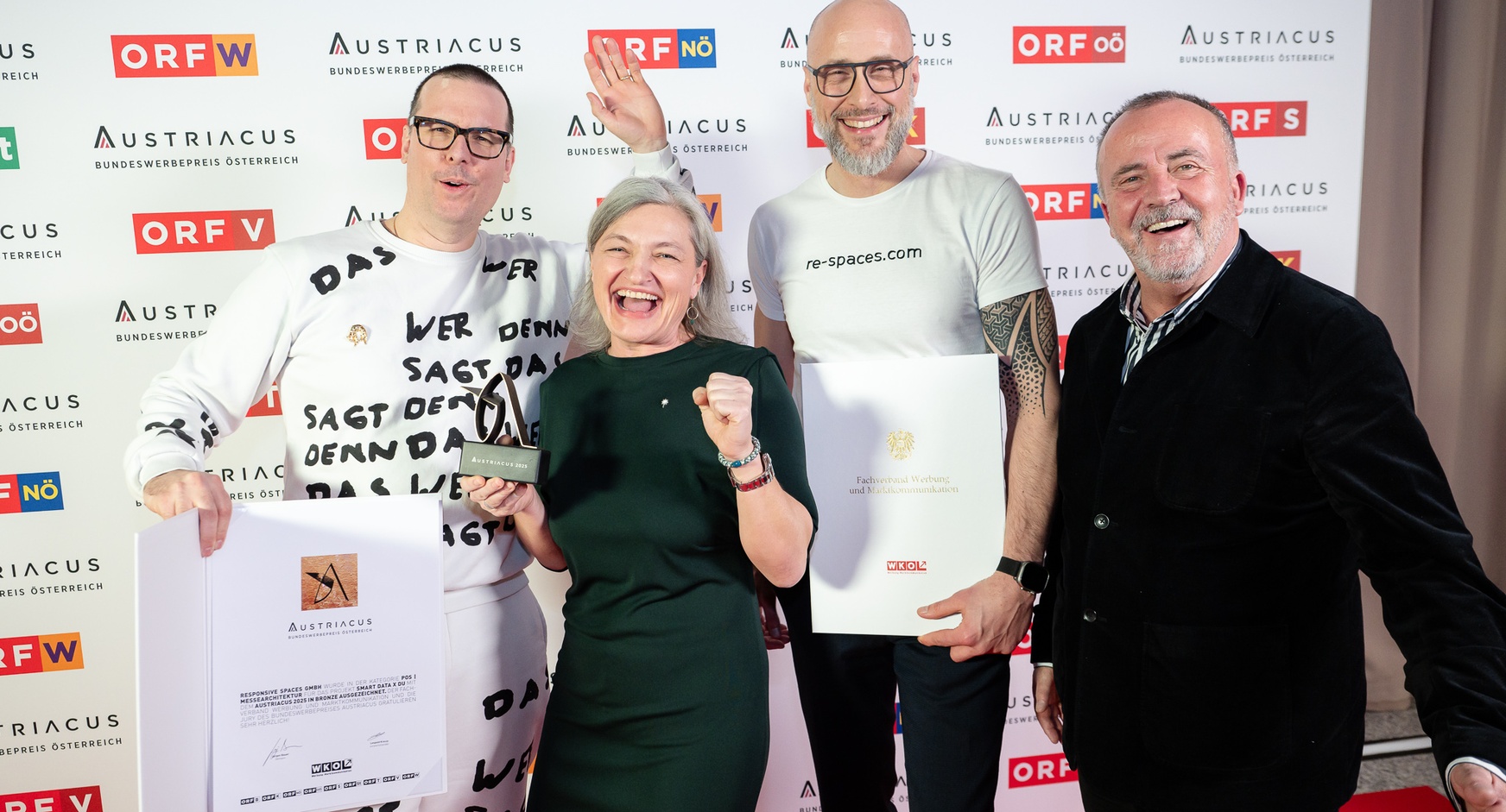 Teilnehmer und Gewinner des AUSTRIACUS  Bundeswerbepreises 2025