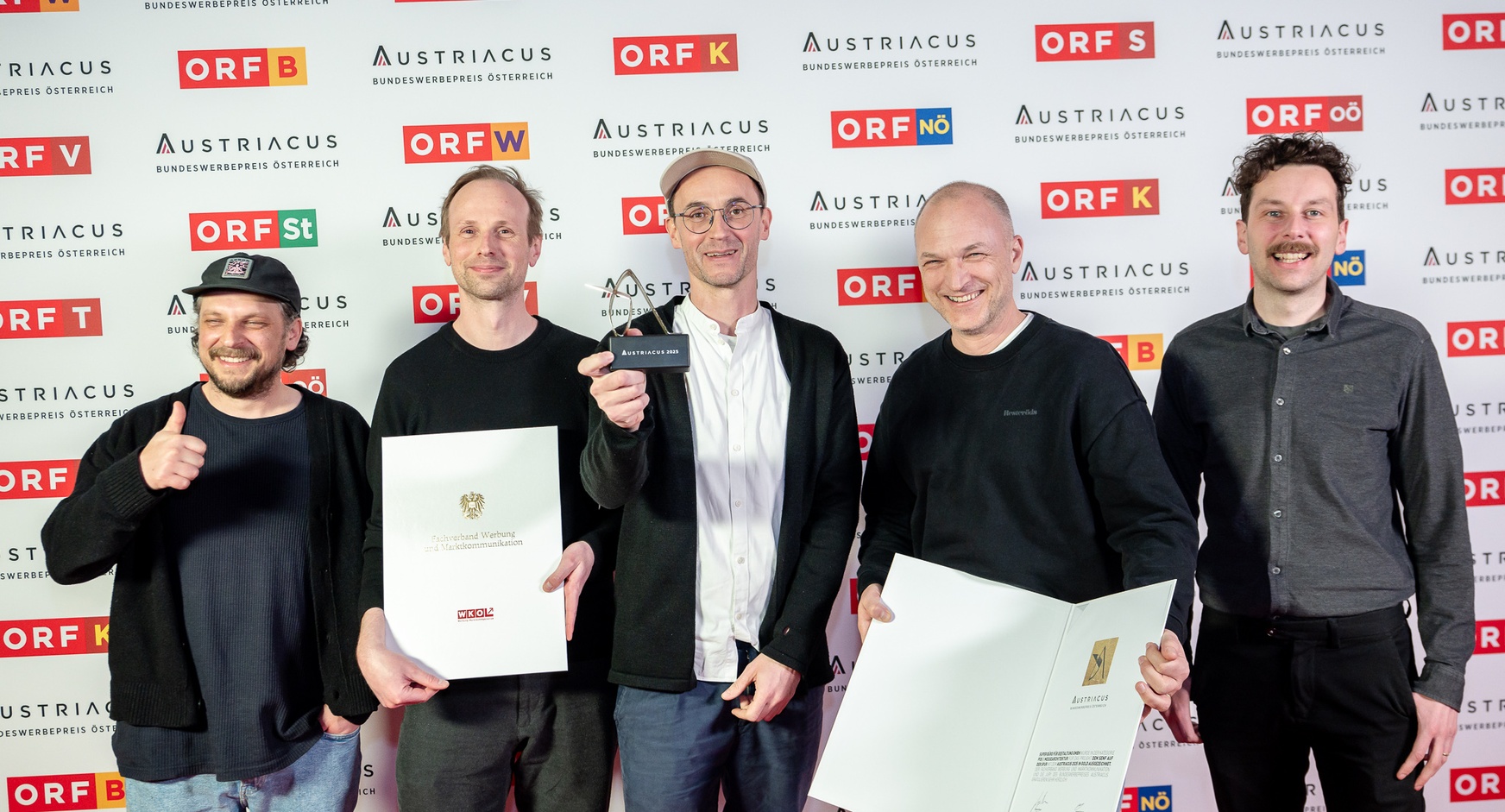 Teilnehmer und Gewinner des AUSTRIACUS  Bundeswerbepreises 2025