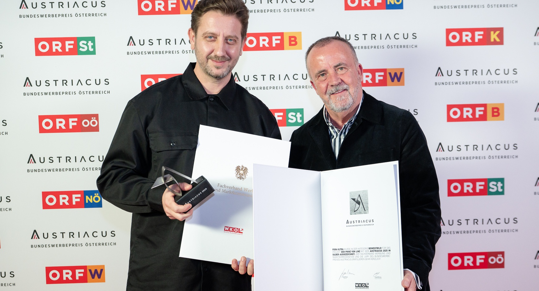 Teilnehmer und Gewinner des AUSTRIACUS  Bundeswerbepreises 2025