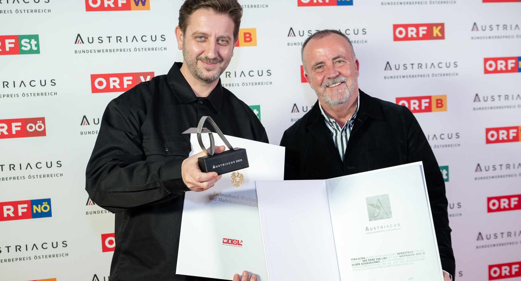 Teilnehmer und Gewinner des AUSTRIACUS  Bundeswerbepreises 2025