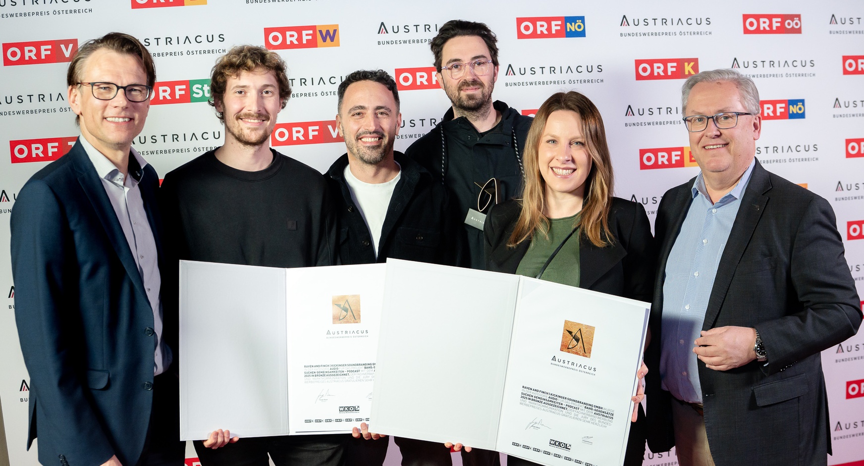 Teilnehmer und Gewinner des AUSTRIACUS  Bundeswerbepreises 2025