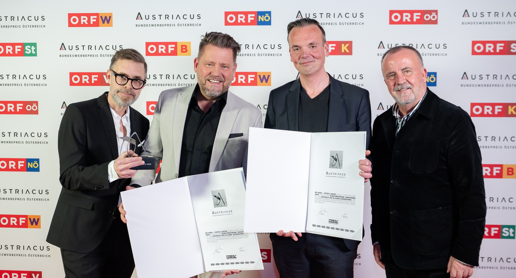 Teilnehmer und Gewinner des AUSTRIACUS  Bundeswerbepreises 2025