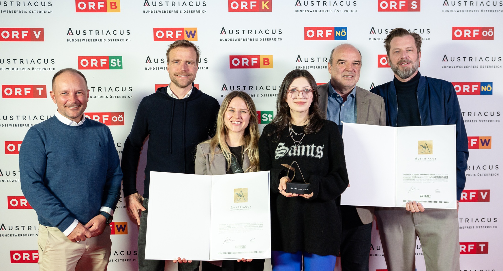 Teilnehmer und Gewinner des AUSTRIACUS  Bundeswerbepreises 2025