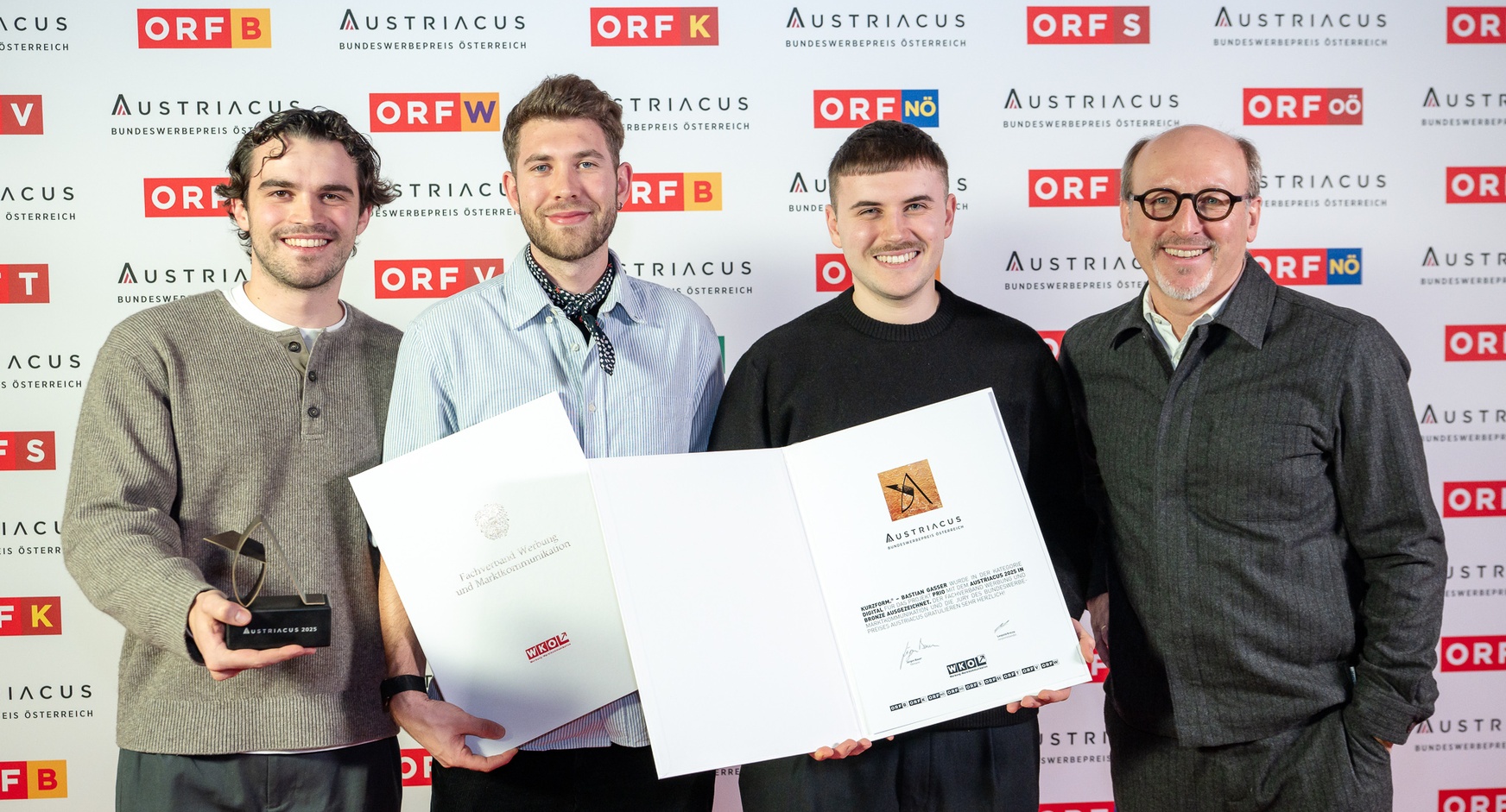 Teilnehmer und Gewinner des AUSTRIACUS  Bundeswerbepreises 2025