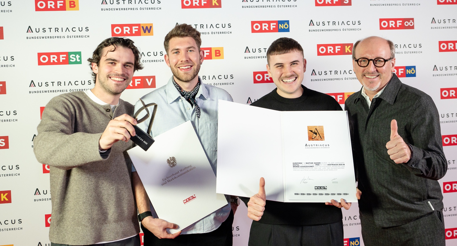 Teilnehmer und Gewinner des AUSTRIACUS  Bundeswerbepreises 2025