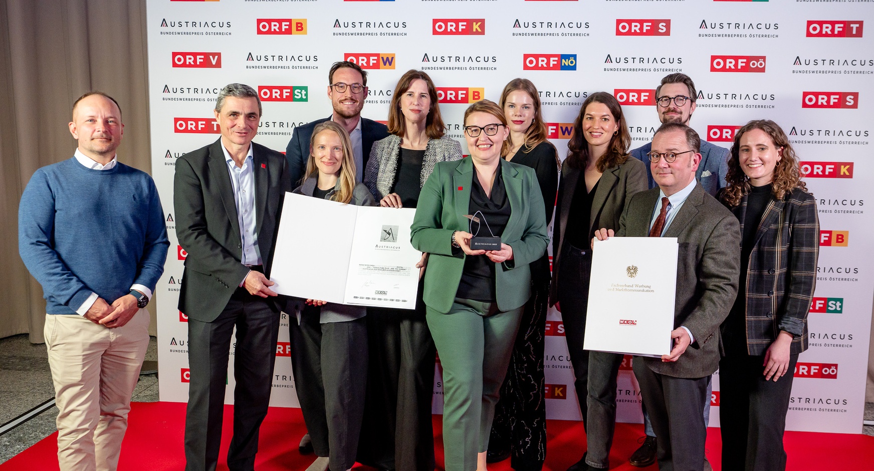 Teilnehmer und Gewinner des AUSTRIACUS  Bundeswerbepreises 2025