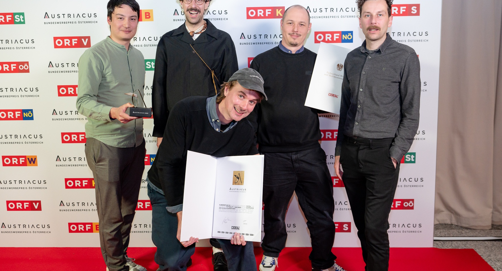 Teilnehmer und Gewinner des AUSTRIACUS  Bundeswerbepreises 2025