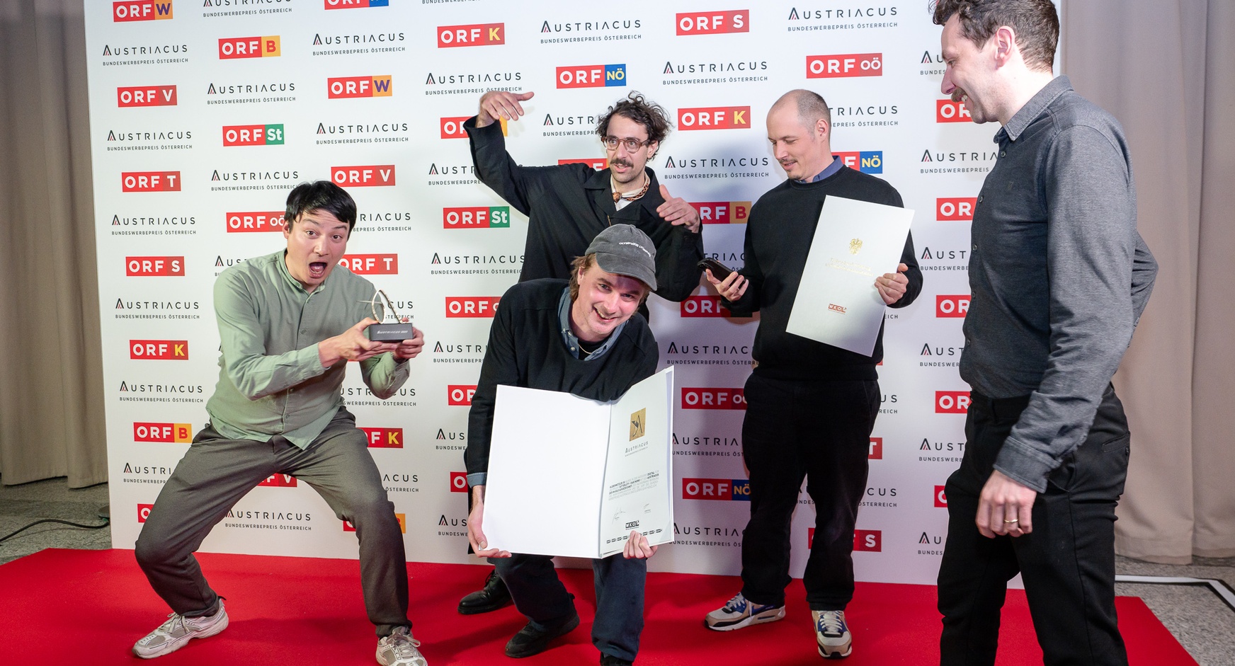 Teilnehmer und Gewinner des AUSTRIACUS  Bundeswerbepreises 2025