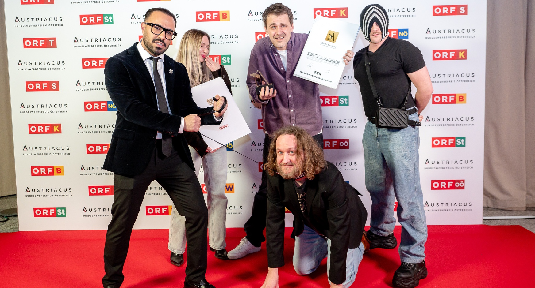 Teilnehmer und Gewinner des AUSTRIACUS  Bundeswerbepreises 2025