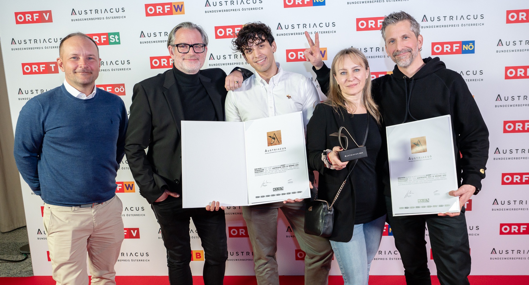 Teilnehmer und Gewinner des AUSTRIACUS  Bundeswerbepreises 2025