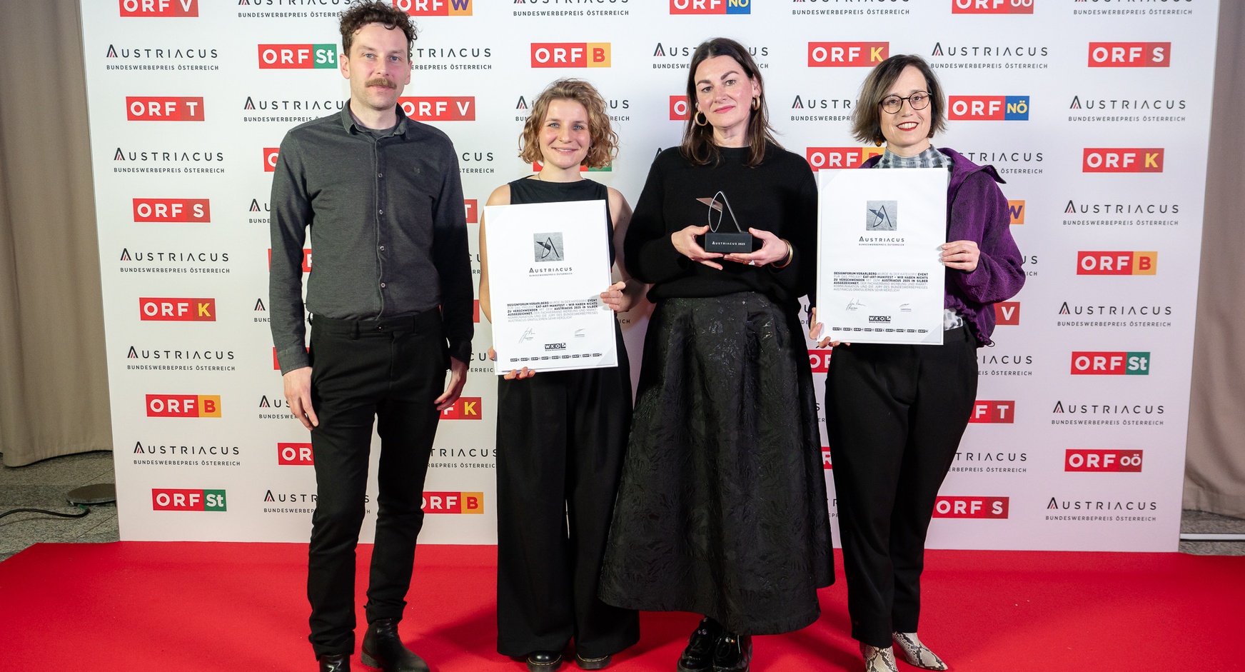 Teilnehmer und Gewinner des AUSTRIACUS  Bundeswerbepreises 2025