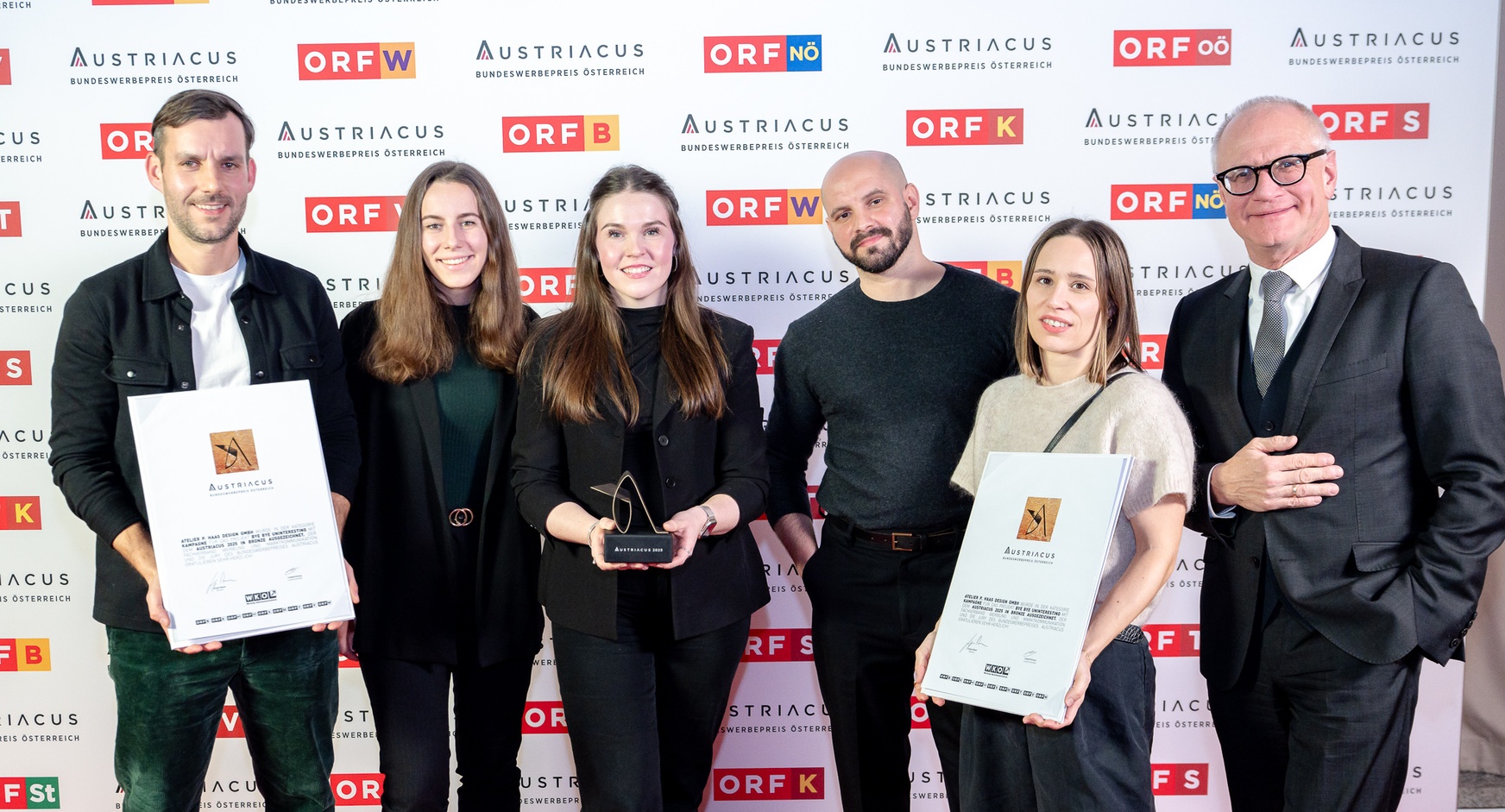 Teilnehmer und Gewinner des AUSTRIACUS  Bundeswerbepreises 2025