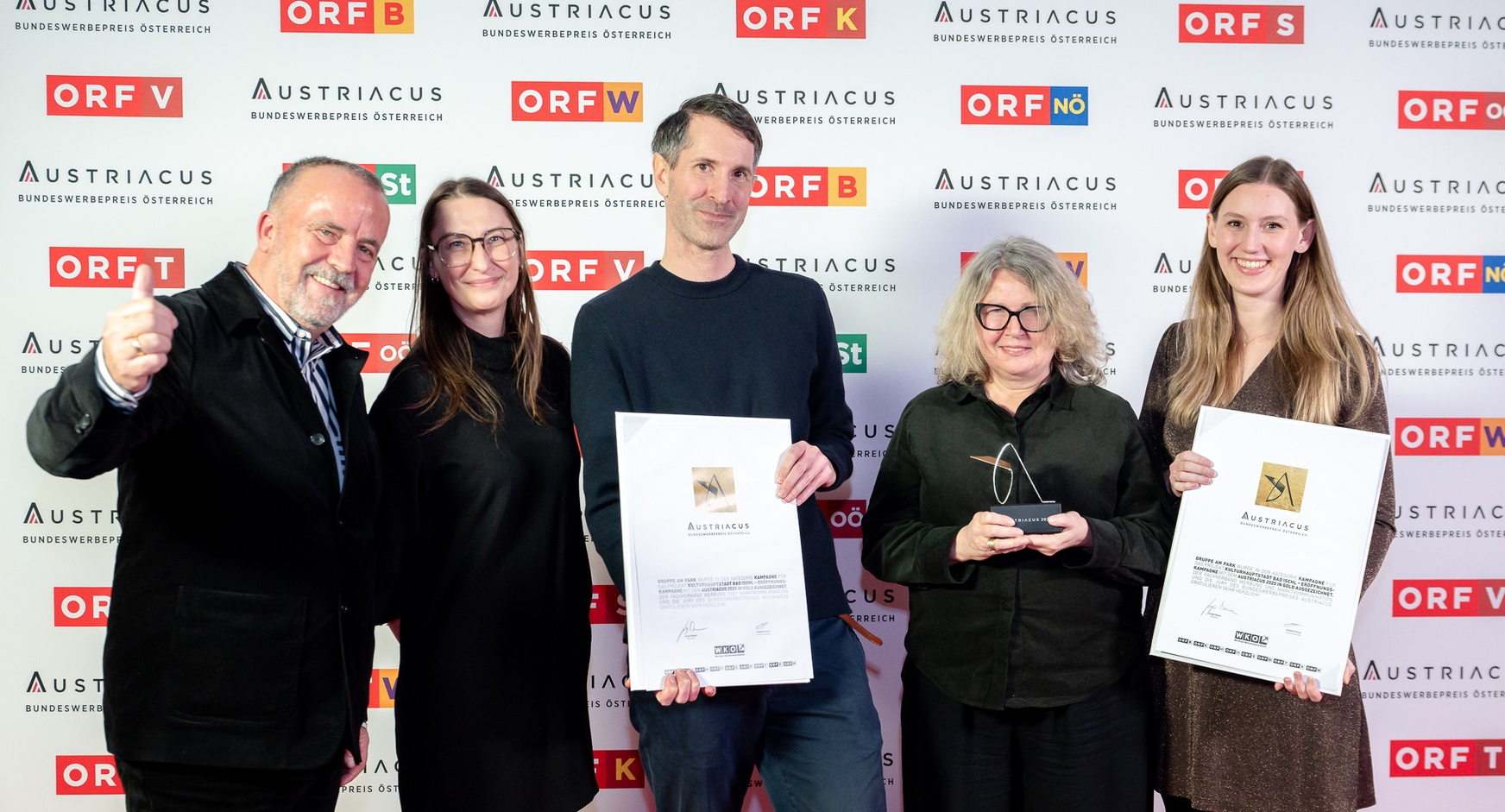 Teilnehmer und Gewinner des AUSTRIACUS  Bundeswerbepreises 2025