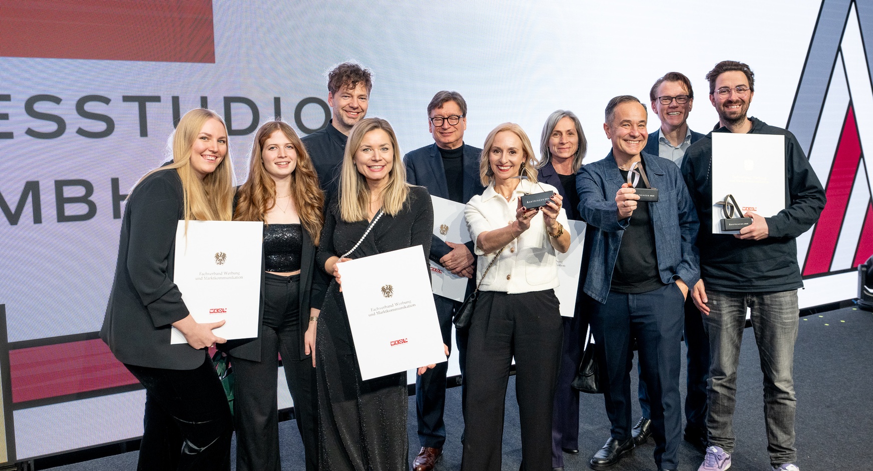 Teilnehmer und Gewinner des AUSTRIACUS  Bundeswerbepreises 2025