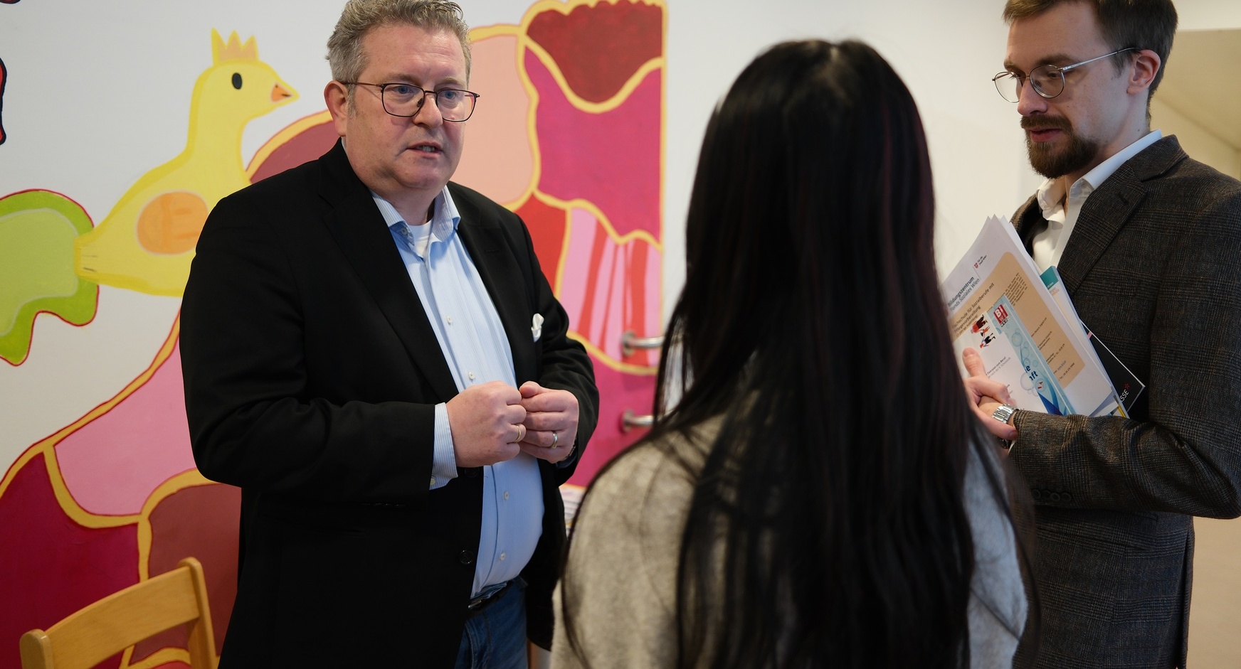 Karrieremesse an der Mittelschule Neubaugasse